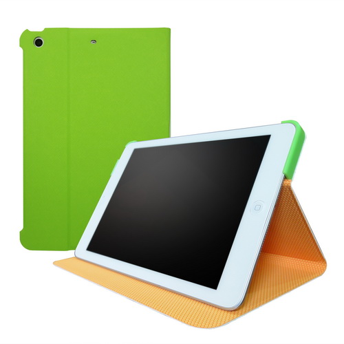 iPad mini 2 超薄皮革保護套 (青蘋綠)