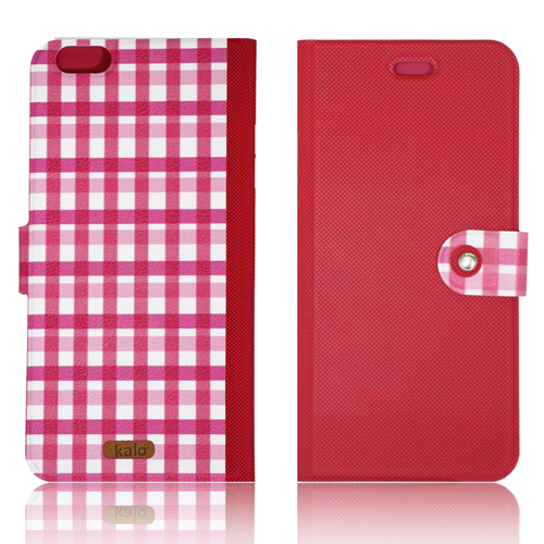 iPhone 6(4.7吋) 經典款側翻皮套系列(紅)