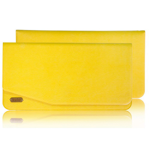 iPhone 6/6s(4.7吋)錢包款橫式手機袋系列-檸檬黃