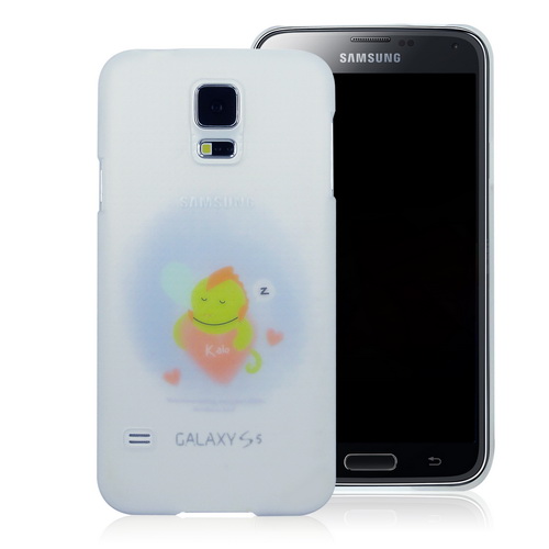 Galaxy S5 彩繪風格保護殼-樂樂系列-樂樂愛睡覺