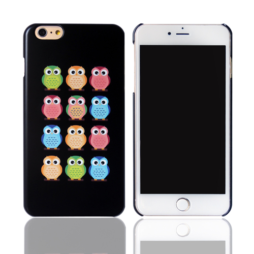 iPhone 6/6s Plus (5.5吋) 彩繪設計保護殼-貓頭鷹