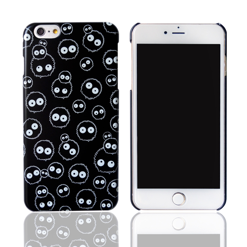 iPhone 6/6s Plus (5.5吋) 彩繪設計保護殼-黑黑小精靈