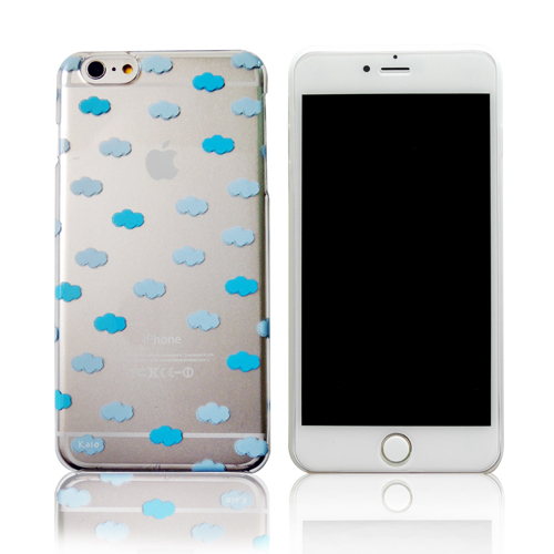 iPhone 6/6s Plus (5.5吋) 彩繪設計保護殼-雲朵