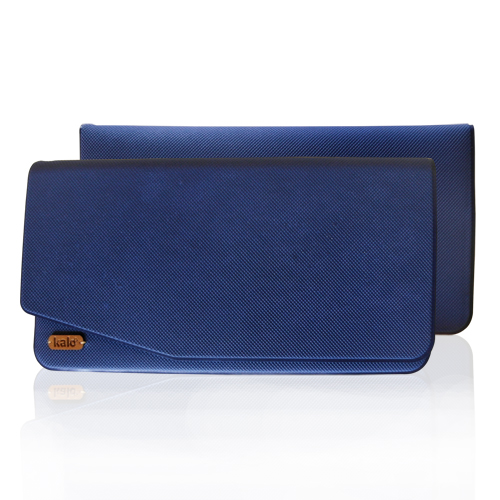 iPhone 6/6s(5.5吋)錢包款橫式手機袋系列-天蔚藍