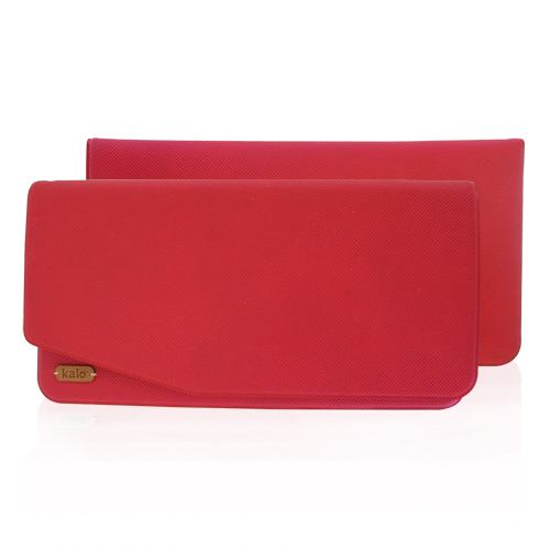 iPhone 6/6s(5.5吋)錢包款橫式手機袋系列-薔薇紅