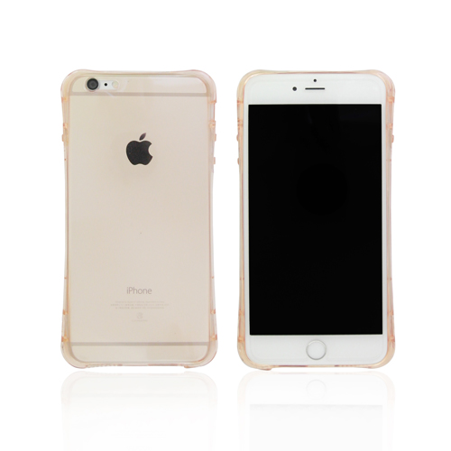 iPhone6SPLUS5.5吋極致輕薄TPU透明軟殼-粉紅