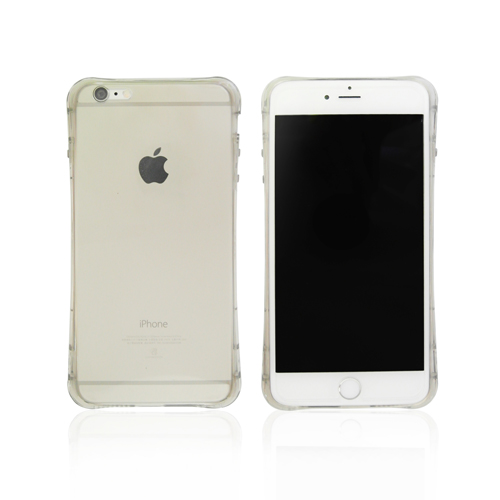 iPhone6SPLUS5.5吋極致輕薄TPU透明軟殼-黑色