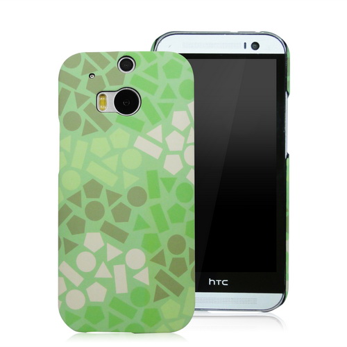 hTC One M8 彩繪風格保護殼-自然系列-動物幾何紋