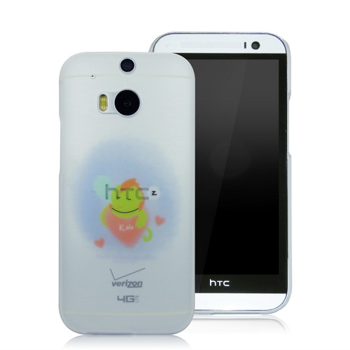 hTC One M8 彩繪風格保護殼-樂樂系列-樂樂愛睡覺