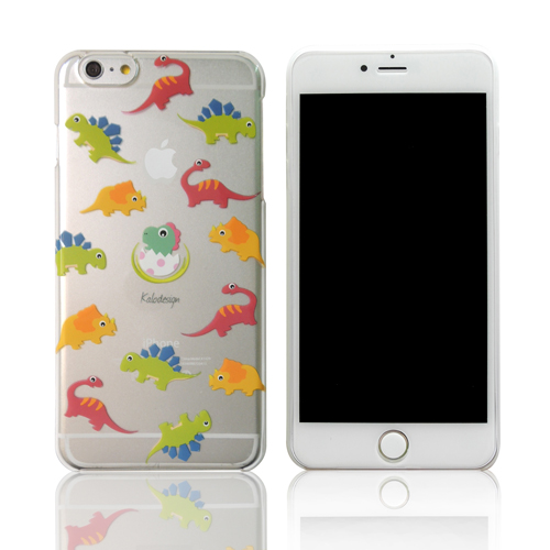 iPhone 6/6s Plus (5.5吋) 彩繪設計保護殼-小恐龍